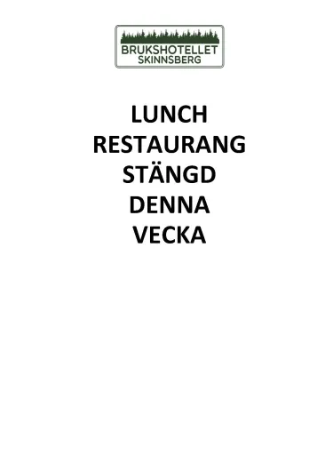 Lunchmeny